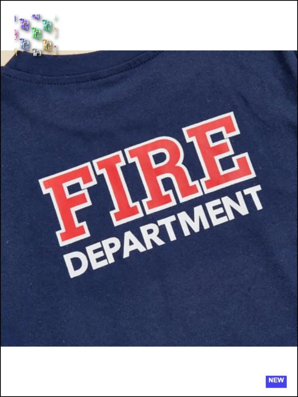 Toddler Firefighter Costume 2 Piece Set Cotton Blend Pretend Play